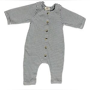 SIIX Striped Black and White One Piece
Size 0-3 months